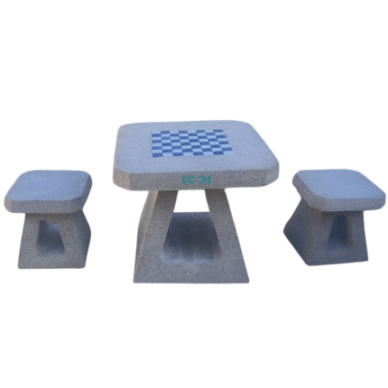 Concrete Chess Table