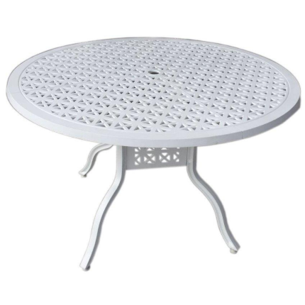 120 CM. Ferforje Döküm Yuvarlak Masa MS08